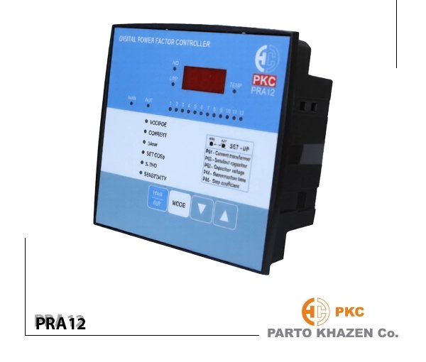 رگولاتور بانک خازنی 12 پله PKC مدل PRA12